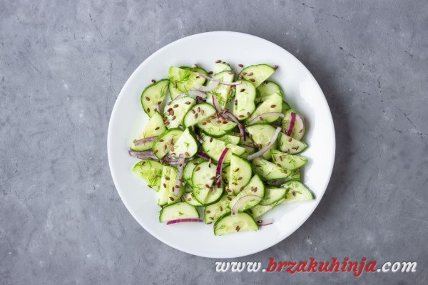 Krastavac salata - Recept